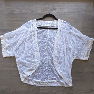 Floral Lace Kimono